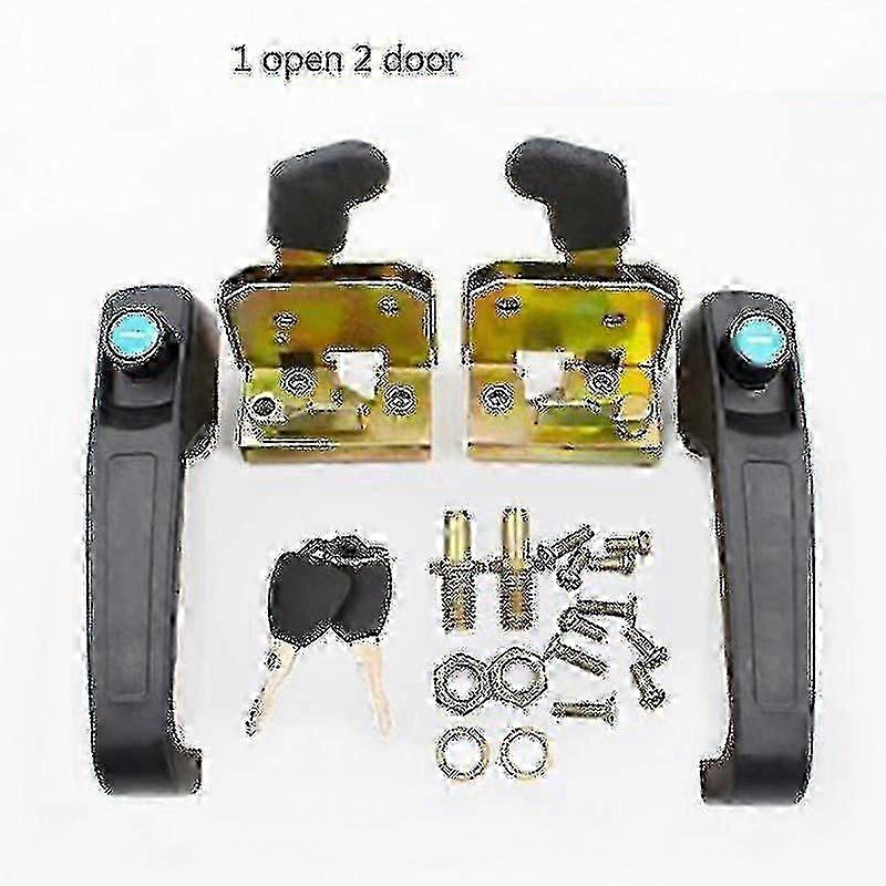 Heavy Equipment Metal Lock Door Handle Universal Forklift Tractor Type 502