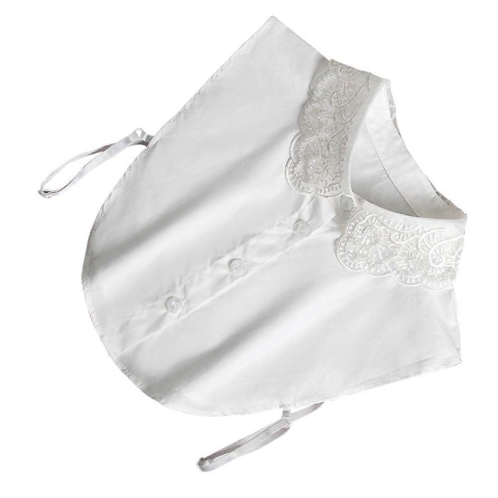 Removable Collar For Women Formal Occasions Square Shape Cotton 1Pcs