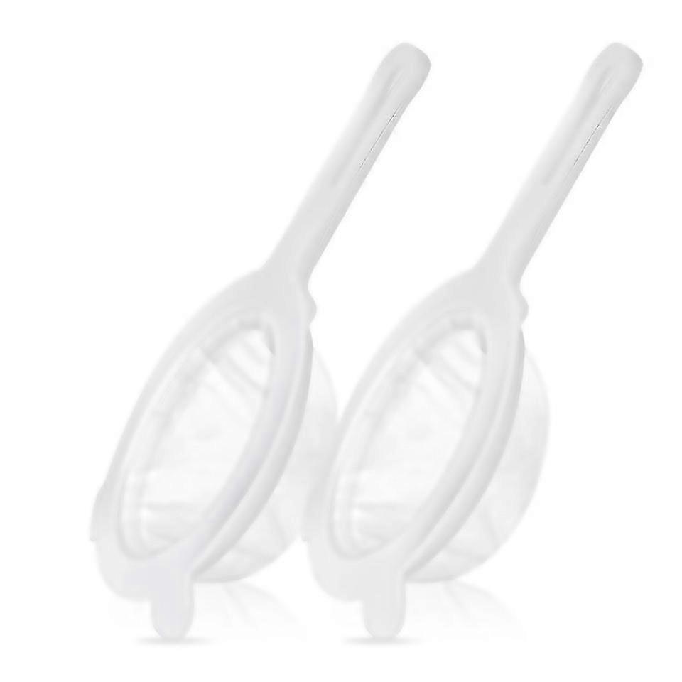 For 2pc Yogurt Mesh Strainer With Handle For Kitchen Juicing 100400
