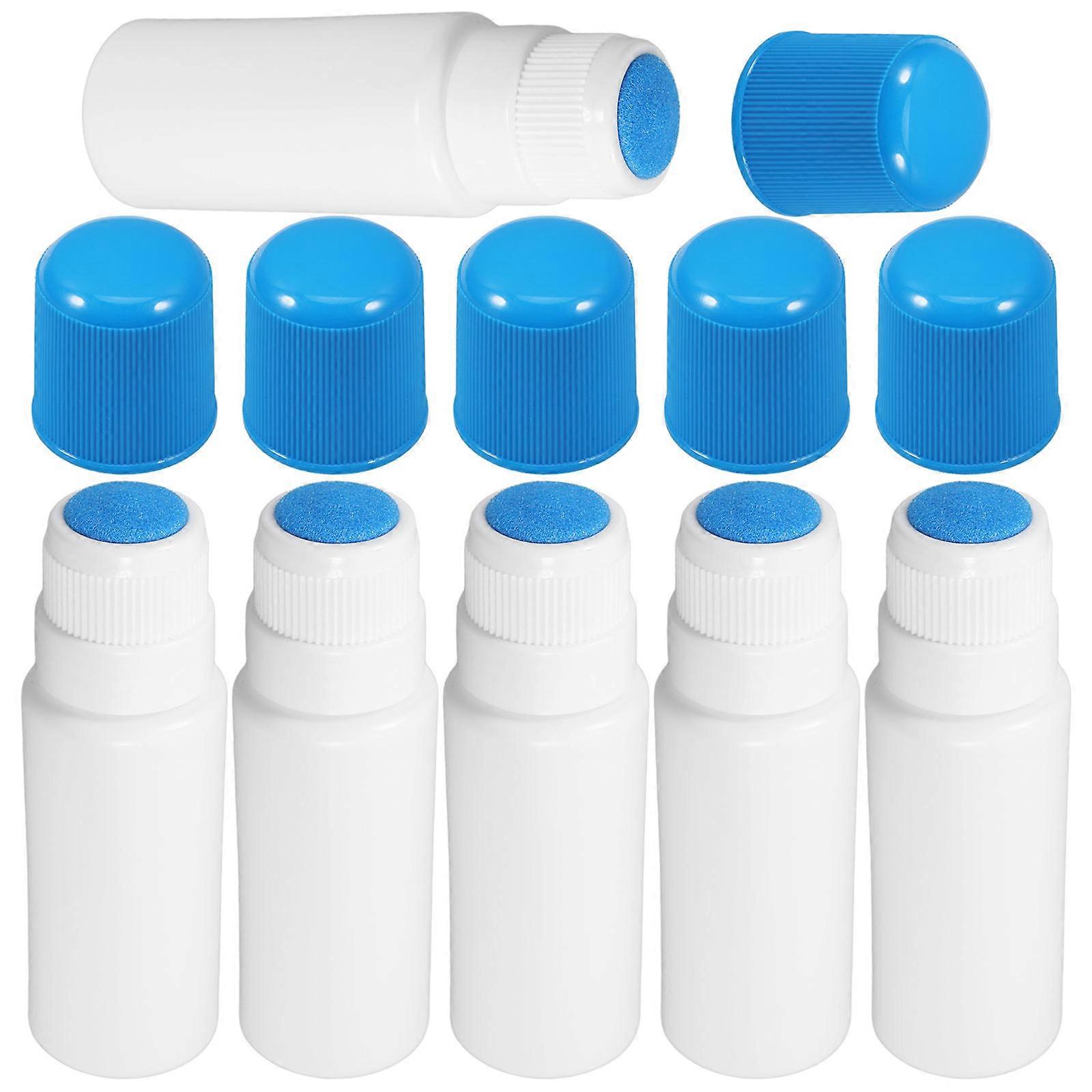 Compact Sponge Head Applicator Bottles For Cosmetics And Liniments Travel Storage Precise Application 6Pcs