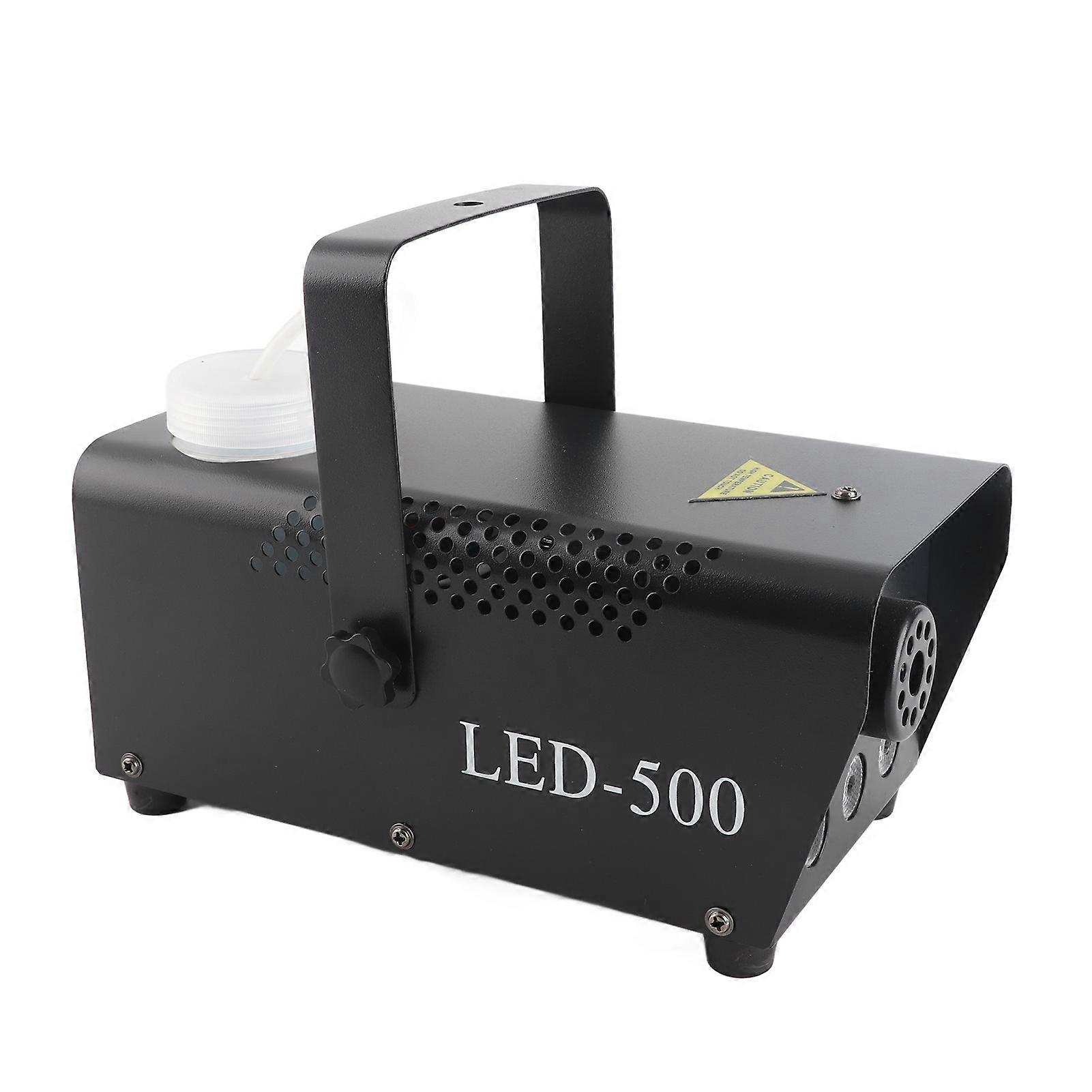 Fog Machine Smoke Machine with LED Lights Remote Control Wireless Colorful Lights Stage Equipment Fog Machine for Bar Party Private Room 500W