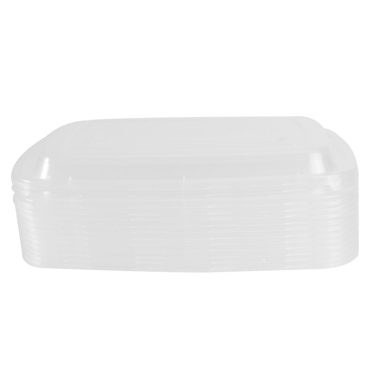 Microwave Safe Food Storage Boxes Picnic Food Containers Simple Design 30Pcs