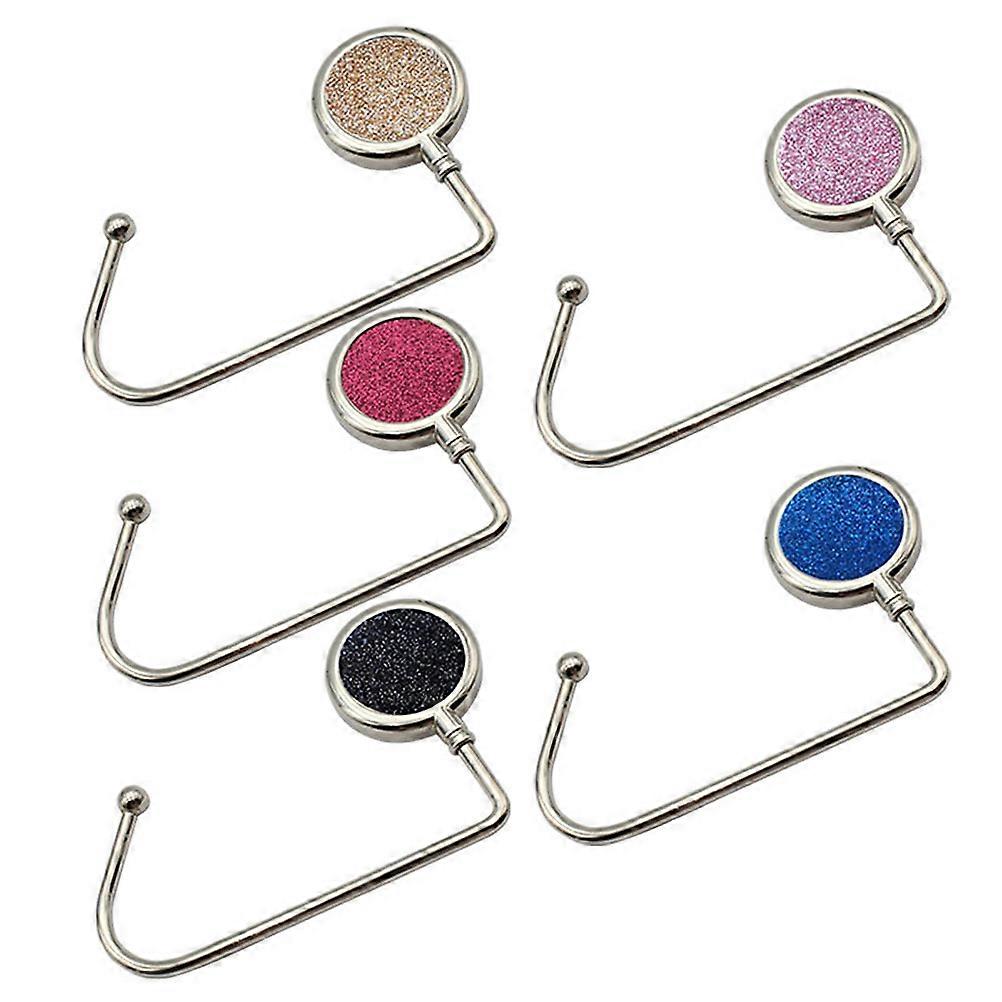 Backpack Hook Table Holders For Purse Home Use Prevent Bag From Dirt Blue 2Pcs