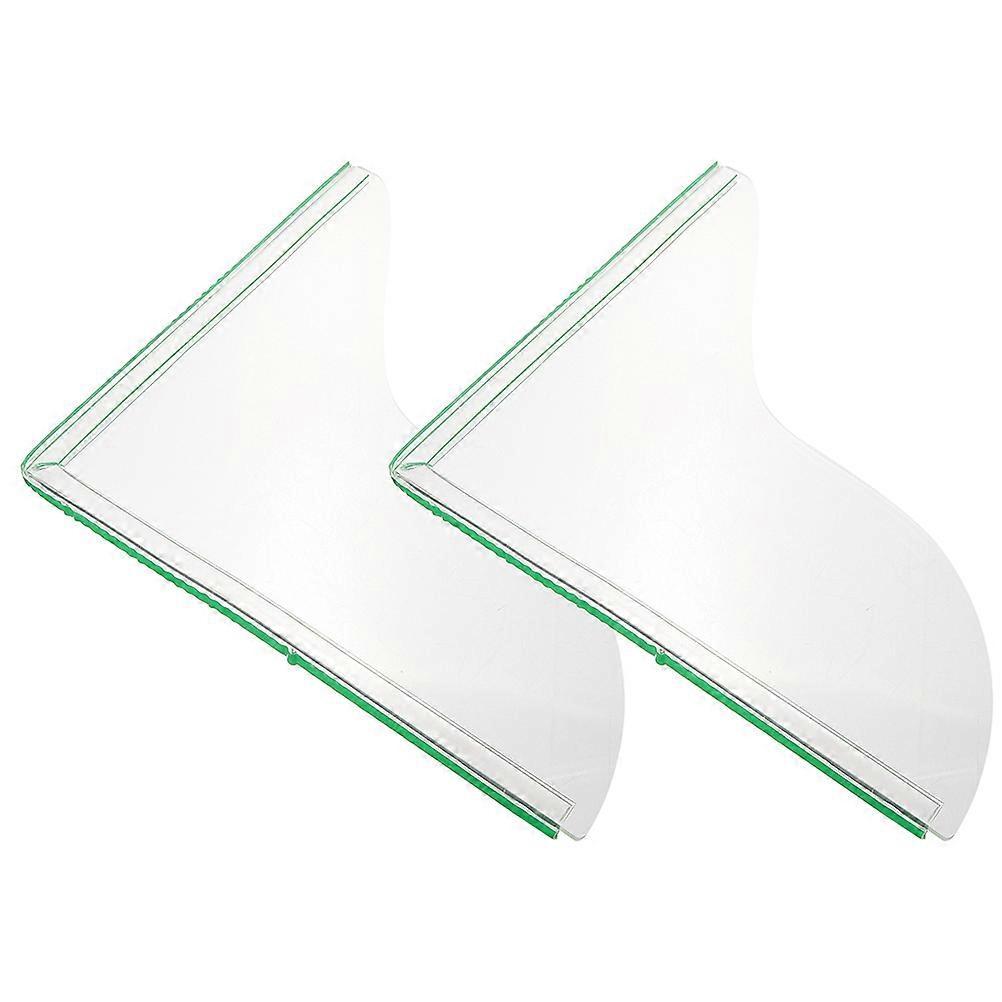 Clear Acrylic Splash Guard for Bathtubs and Washbasins Water Splashproof Bathroom Protector