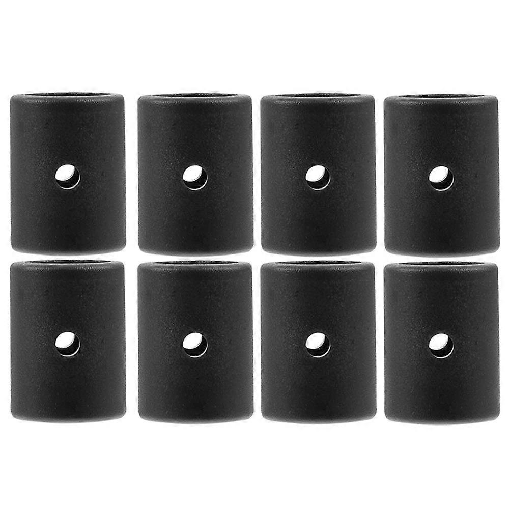 Foosball Table Parts with Durable PVC Stopper Rings for Home Black Color Smooth Gameplay