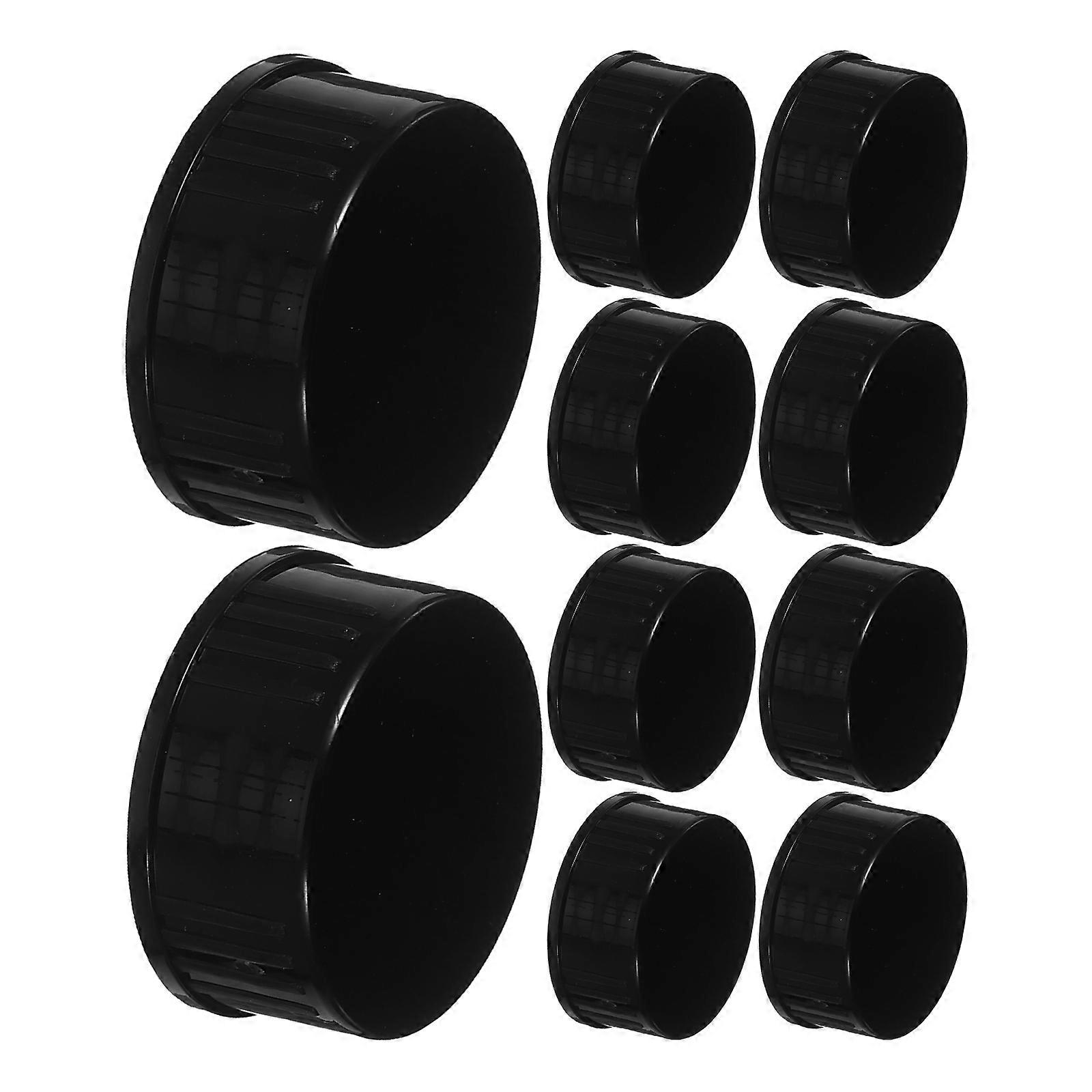 Squeeze Bottle Lid Seal Portable Plastic Cone Cap for Cosmetic Bottle Crafts 24Pcs