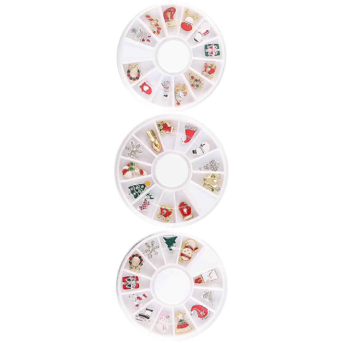 Festive Nail Art Tool For Nail Artists During Christmas Featuring Assorted Color With Nail Decoration Functionality 1 Set