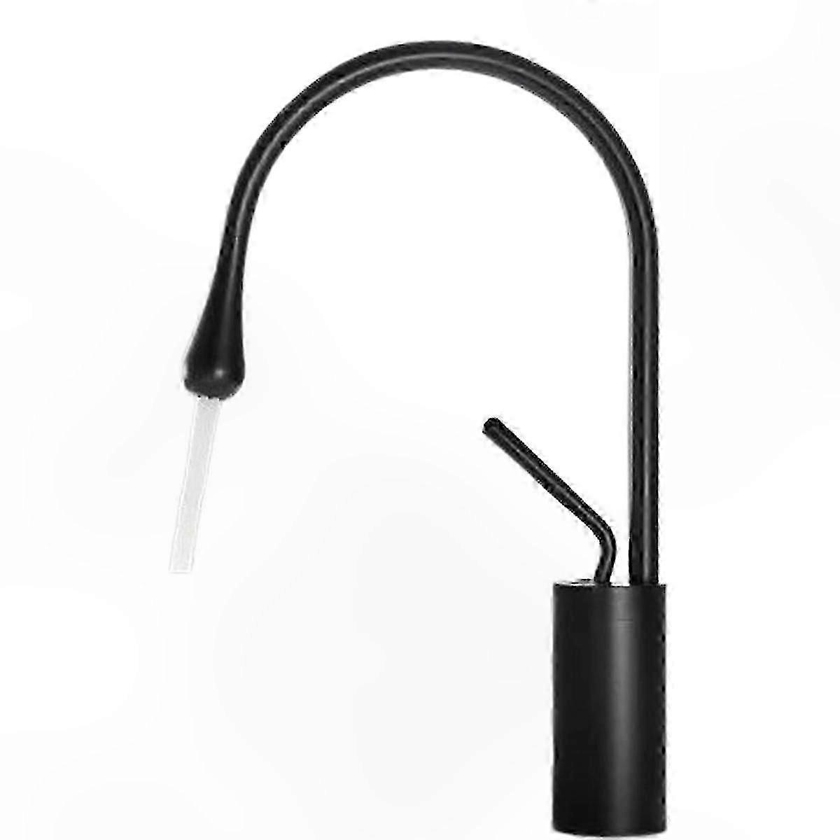 Single Lever Kitchen Faucet with 360 Rotation, Adjustable Water Flow, Anti-Limescale Removable Aerator Mixer Tap for Sinks