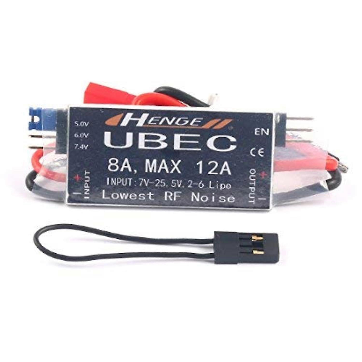 8A UBEC Output 5V / 6V 8A Max 12A Input 7V25.5V 26S Lipo / 616 Cell NIMh Input Change Mode BEC for RC Helicopter