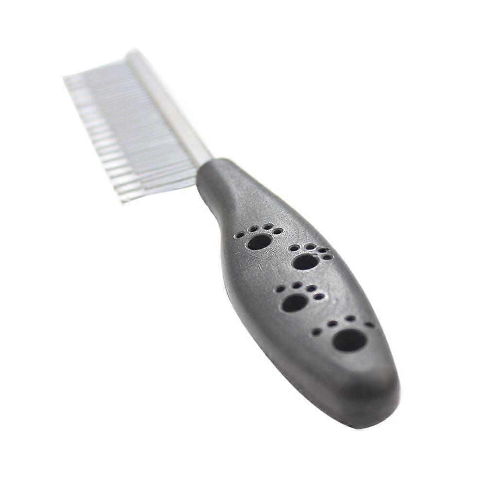 Durable Pet Grooming Comb with Stainless Steel Teeth for Easy Use and Massaging Assorted Color