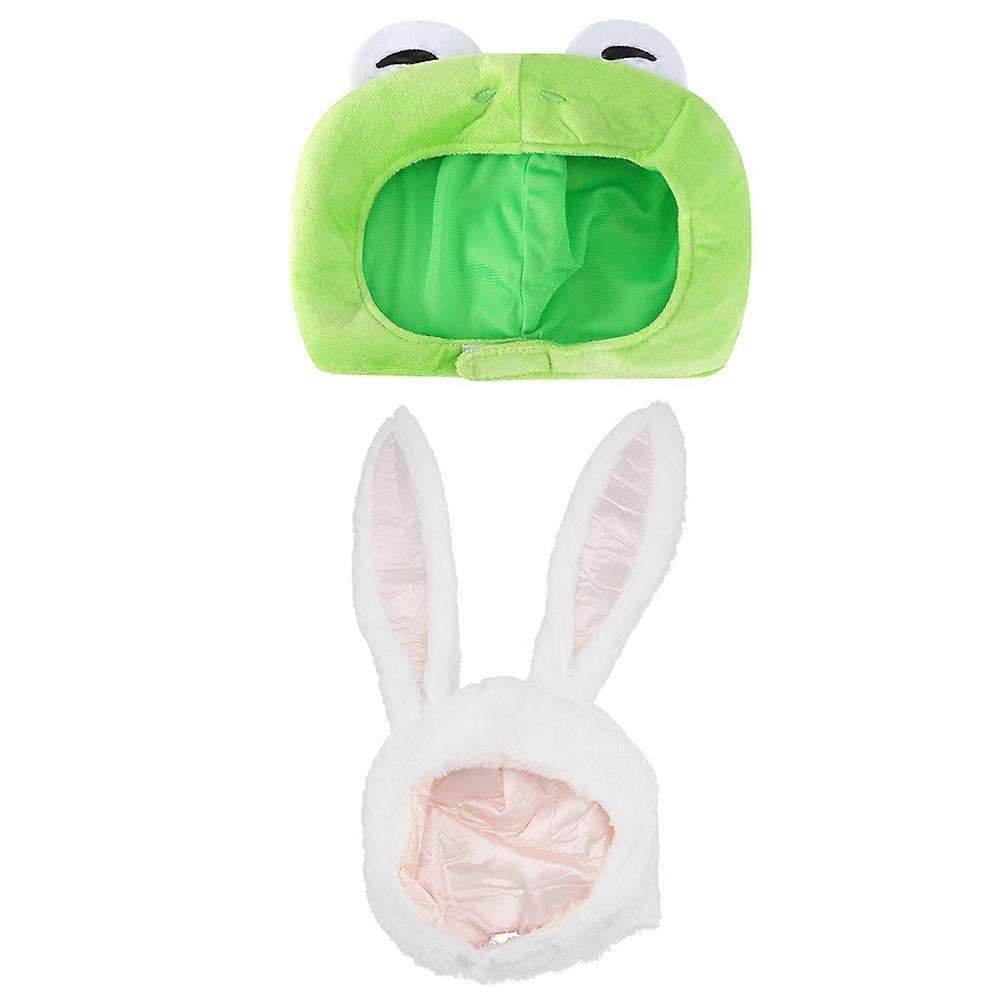 Warm Winter Hats with Playful Animal Shapes for Creative Costumes