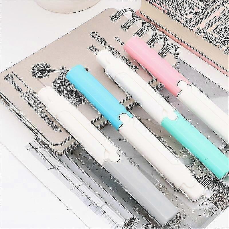 Light Grey Portable Scissors for Office & School - Stationery Paper Cutting Tool for Students & Professionals
