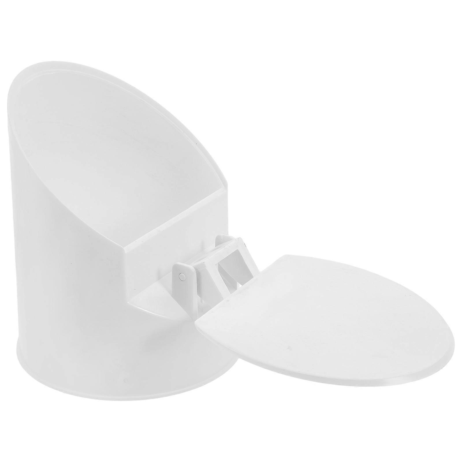PVC Pipe Adapter Caps For Bathroom Exhaust Fans Ventilation Needs Round Shape 14.2X12X12CM 1Pcs