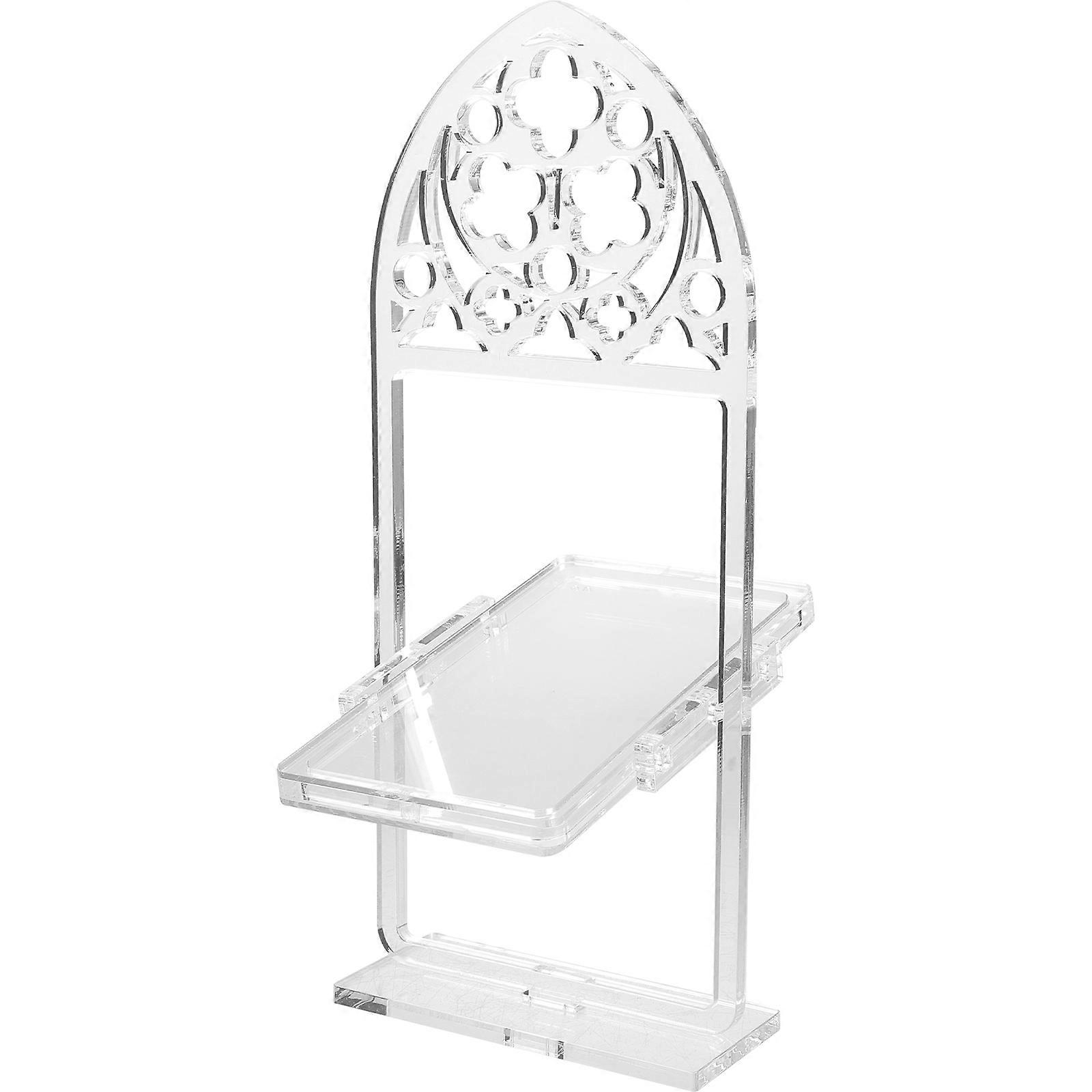 Transparent Plastic Sand Pendulum DIY Craft Ornament for Home Decor with Fine Details and Durable Use Great