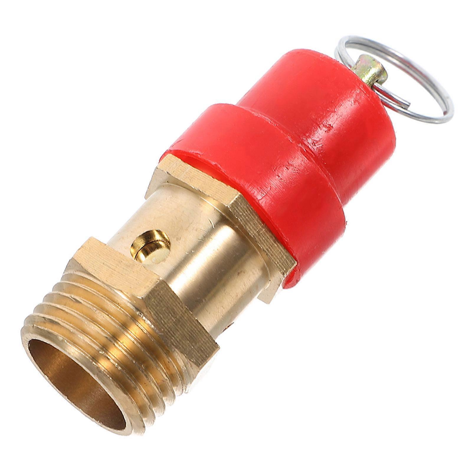 Hemoton Air Compressor Safety Relief Pressure Valve 1 Set Accessory Check Valve Professional Pressure Release Valve