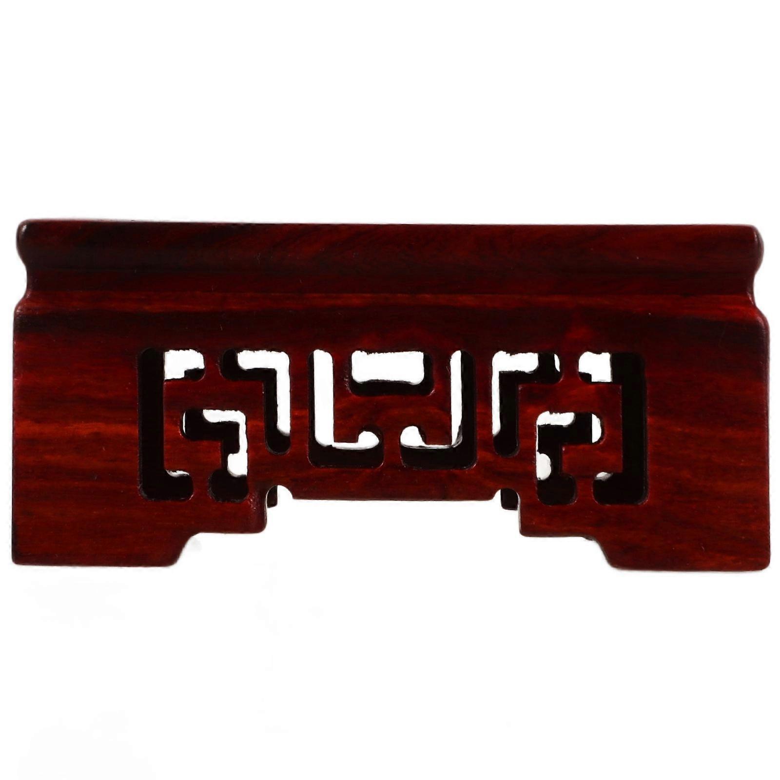 Wooden Riser For Statue Display In Luxurious Brown Color Suitable For Cultural Display And Office Use 1Pack