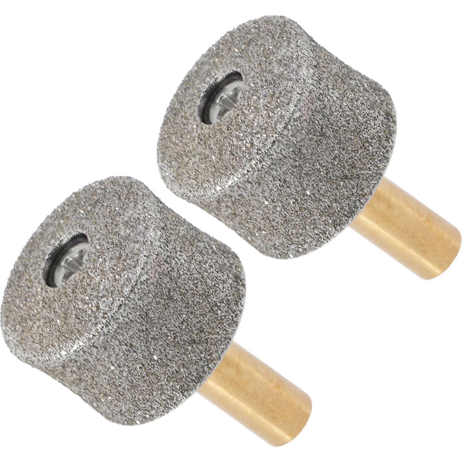 2pcs Durable Replacement Nail Grinding Heads for Pet Grooming – Lightweight, Easy to Store, Compatible with Cat & Dog Nail Tools