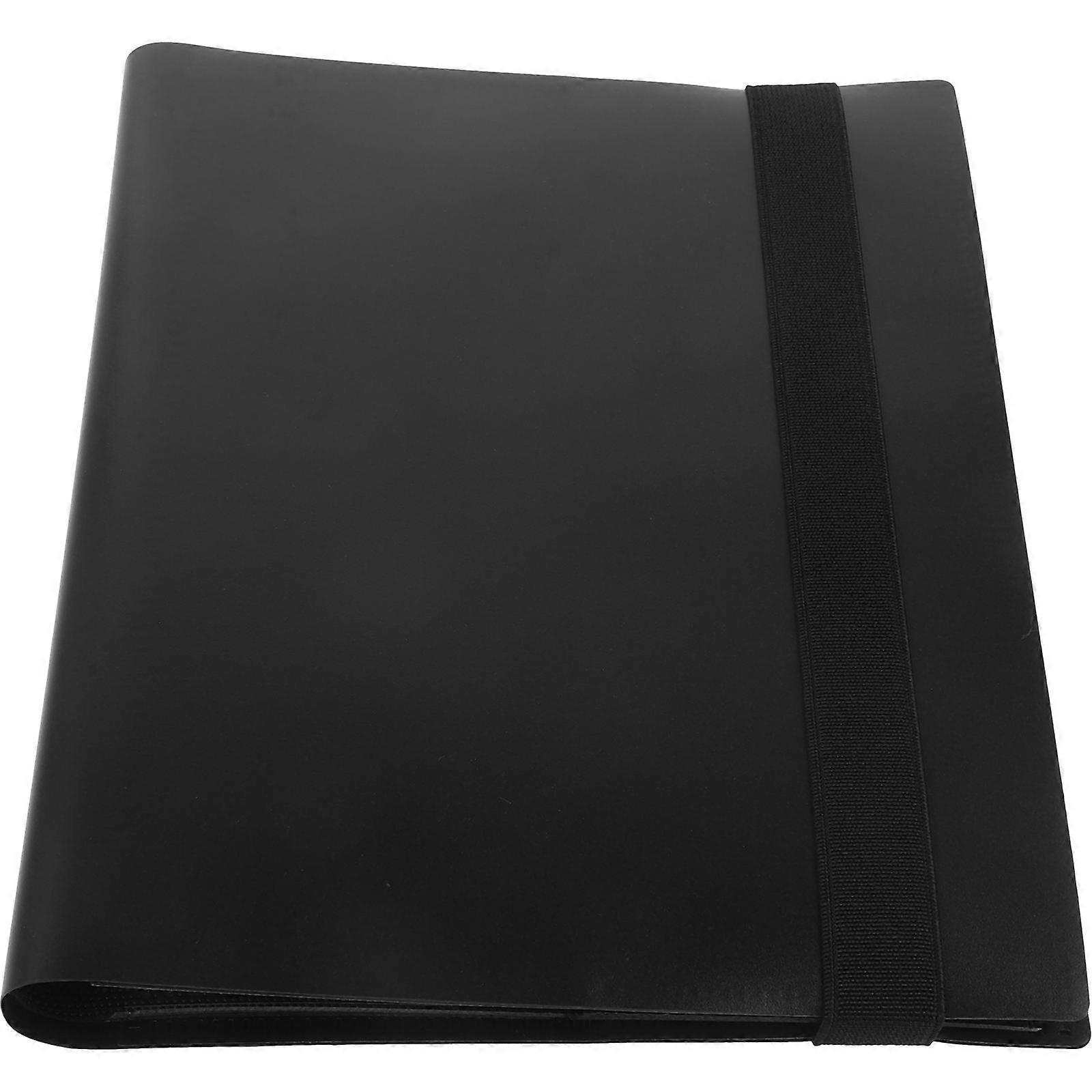 Game Card Album Organizer Collector Binder with Removable Sleeves for Trading Cards and Photocards Storage – Lightweight and Breakproof