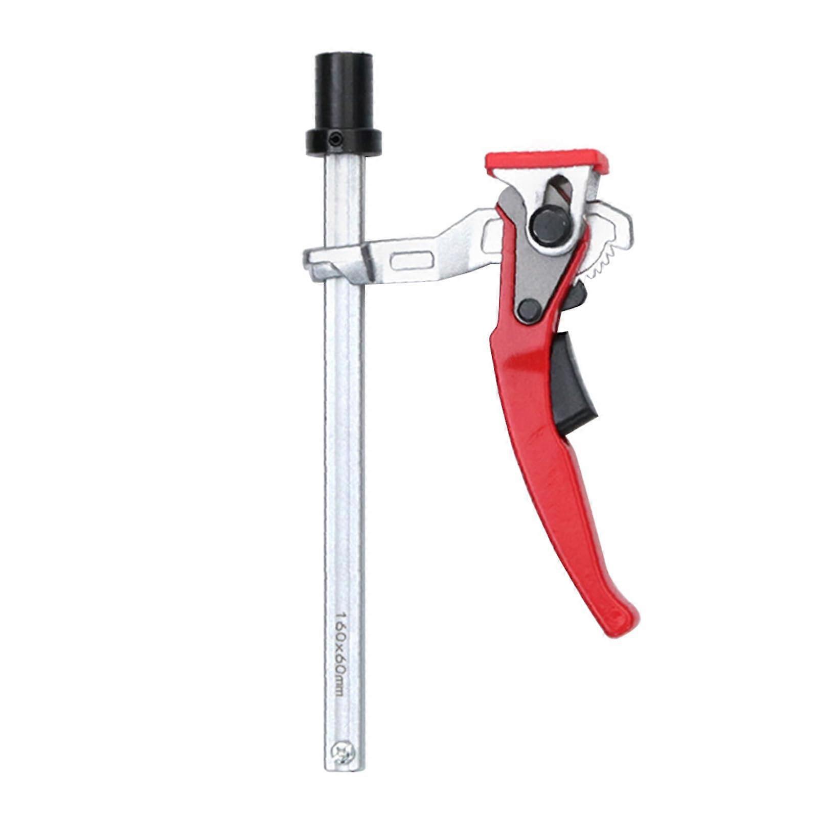 Steel woodworker tabletops screw clamp with stable base, performance, quick installation