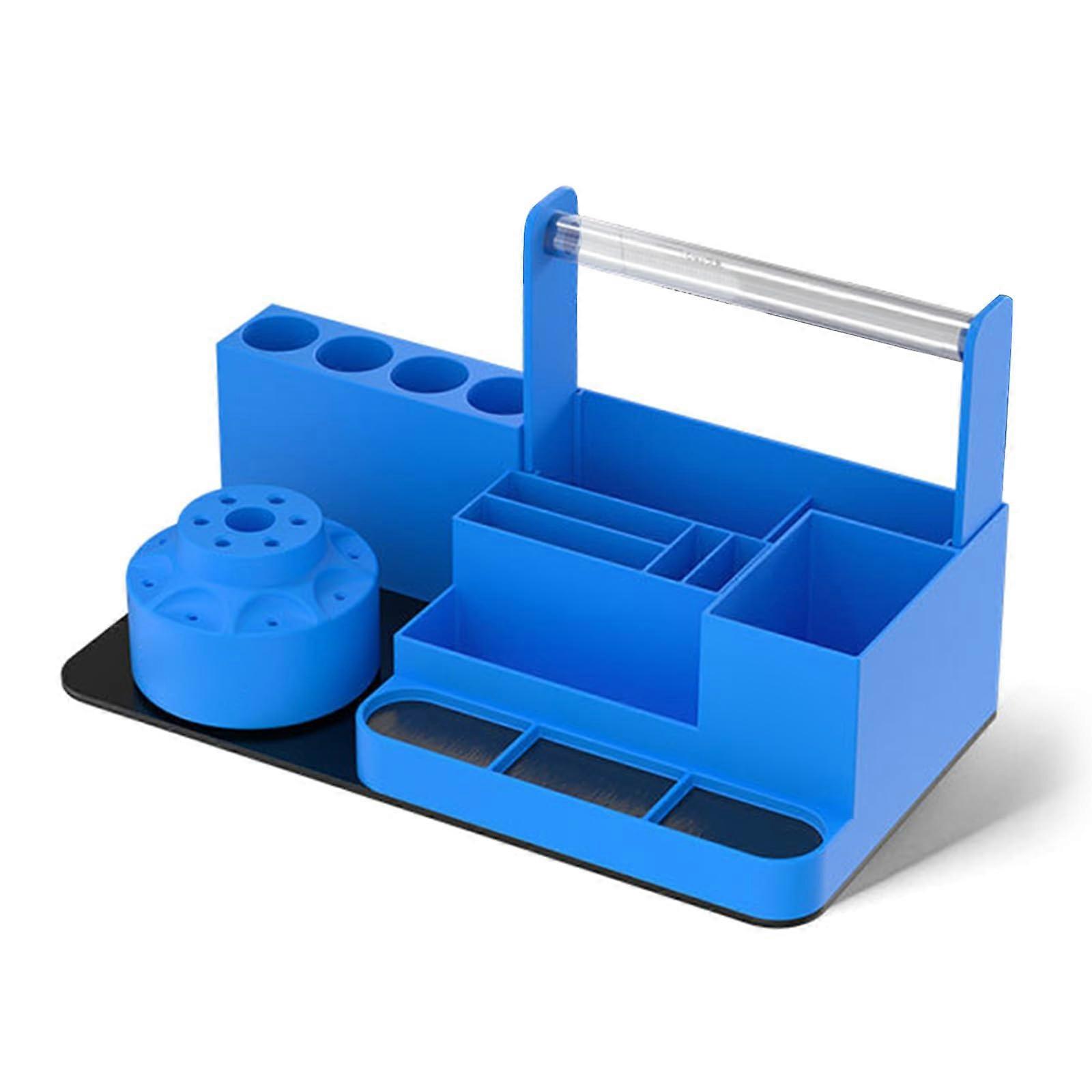 Multifunctional Tool Box Tool Case Phone Tool Rotary Storage Holder Tool Container Tweezers Holder Case