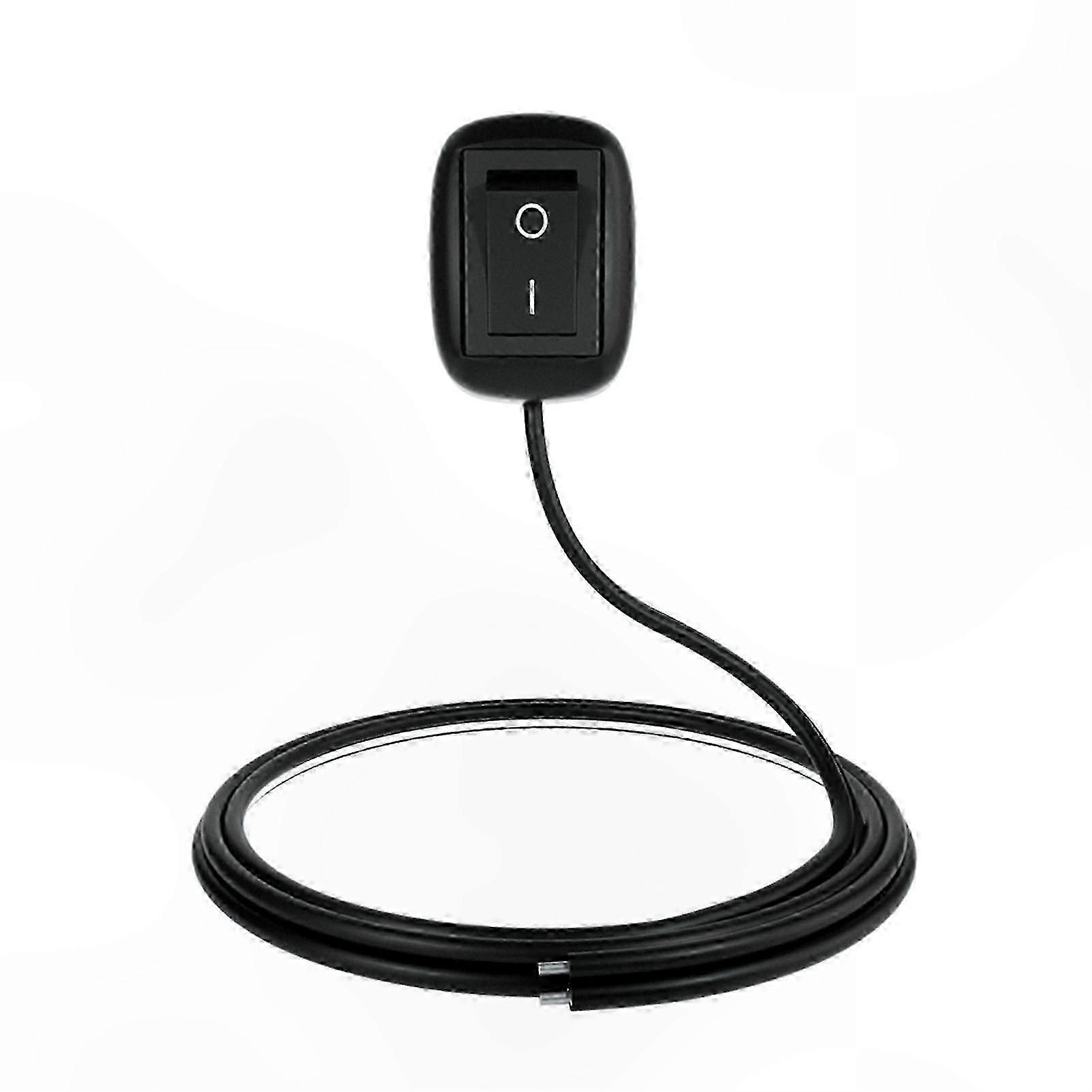 12V Universal Car Toggle Switch with 50cm Cable for Fog Ring Drive and Neon Lights