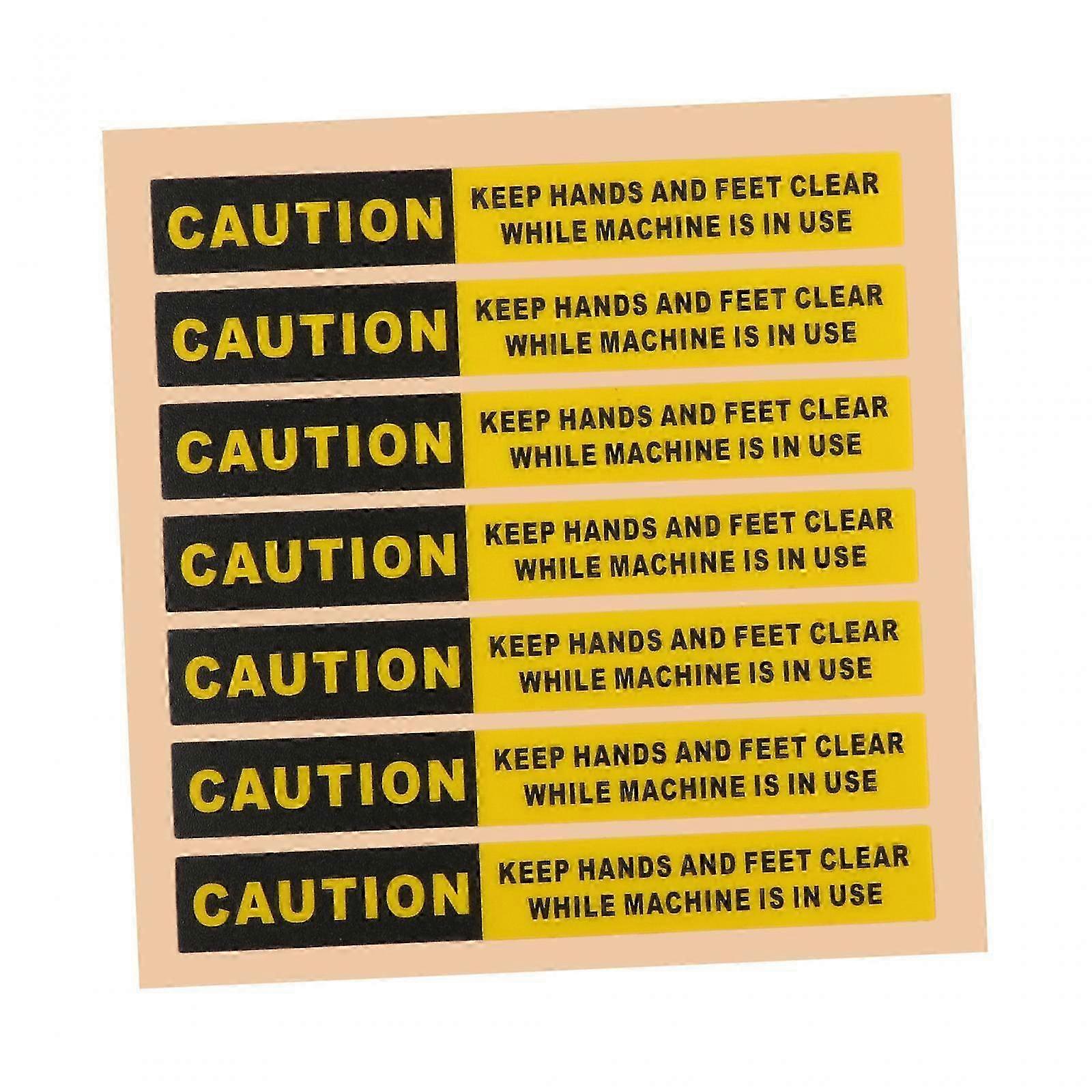 2025 Fitness Equipment Caution Labels for Business Use Exercise Machine Treadmill