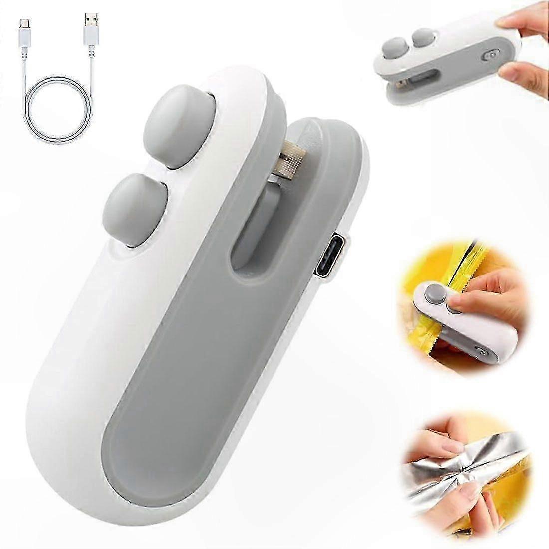 Compact 2-in-1 Mini Sealer with Cutter for Home and Packaging Efficiency