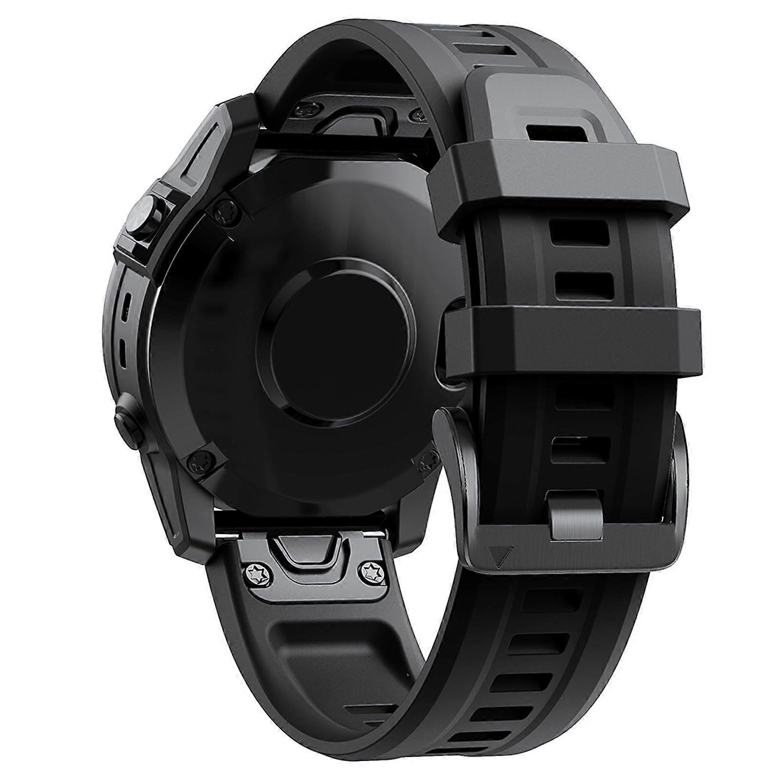 20 Mm Quick Fit Bracelet For Garmin Fenix 8 43 Mm Silicone Replacement Strap Compatible With Fenix 8 7S 6S