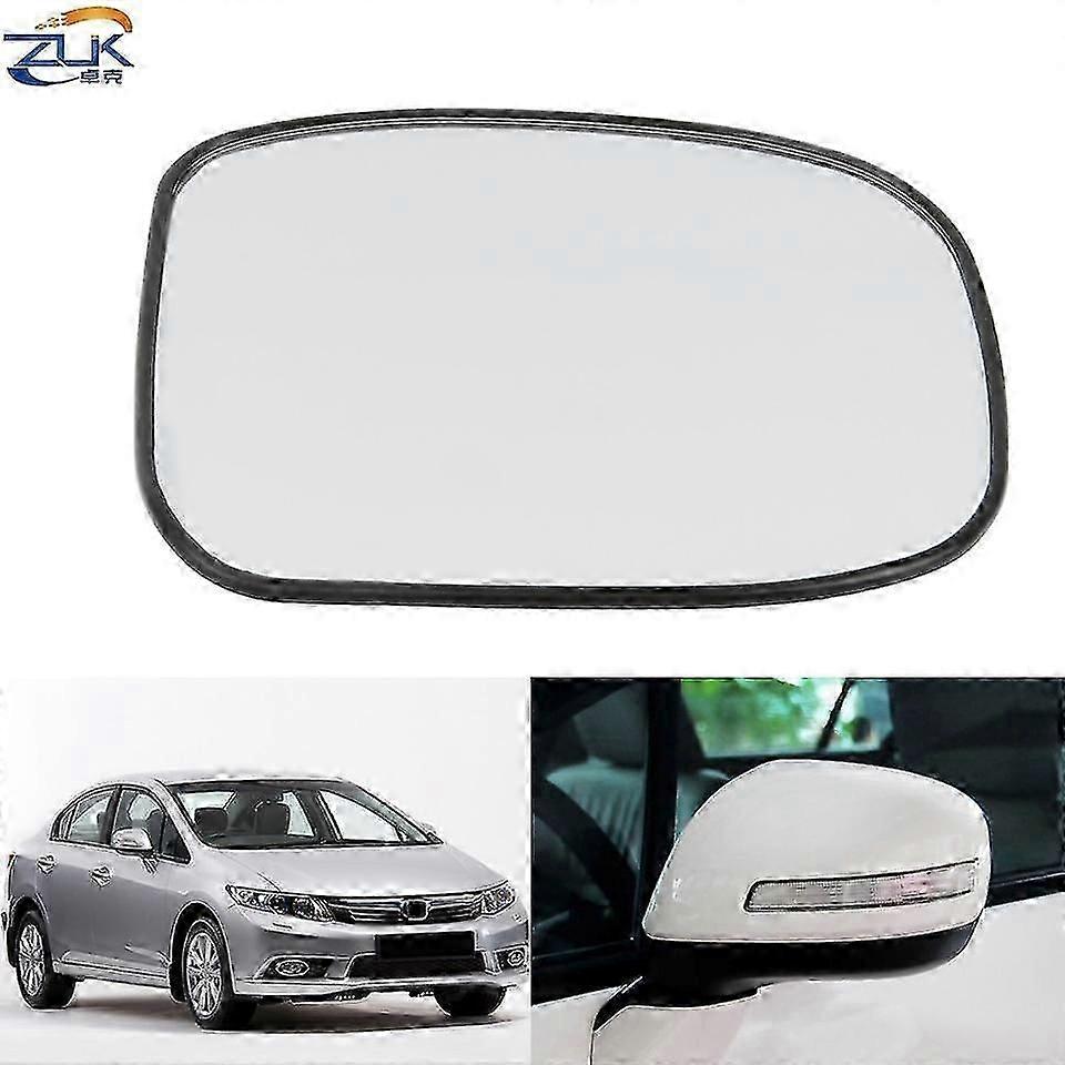 Left Right Exterior Rearview Mirror Glass Lens For HONDA CIVIC 2012 2013 2014 2015 FB2 FB6 For Mirror With LED Turn Signal