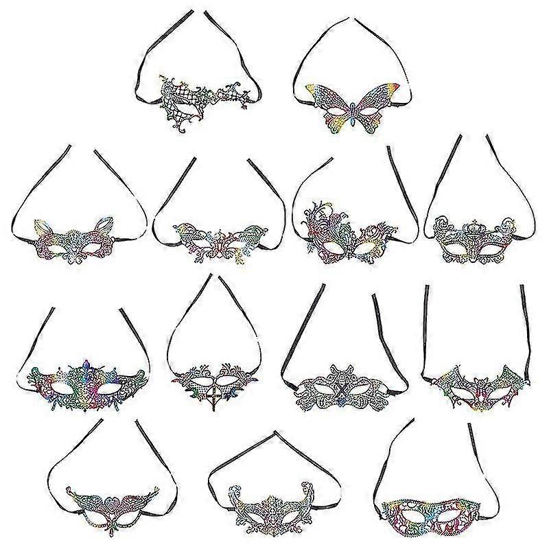 13pcs Halloween Mask For Halloween Decorations