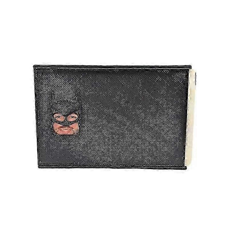 محفظة معرف البطل للرجال والنساء تصميم أنيق للأبطال الخارقين فتحات بطاقات متعددة مقصورة نقدية وهدية عيد ميلاد مميزة