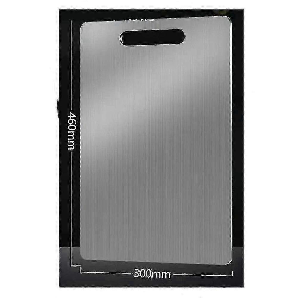 1 pcs Titanium Cutting Board Double-Sided Titanium Kitchen Chopping Board