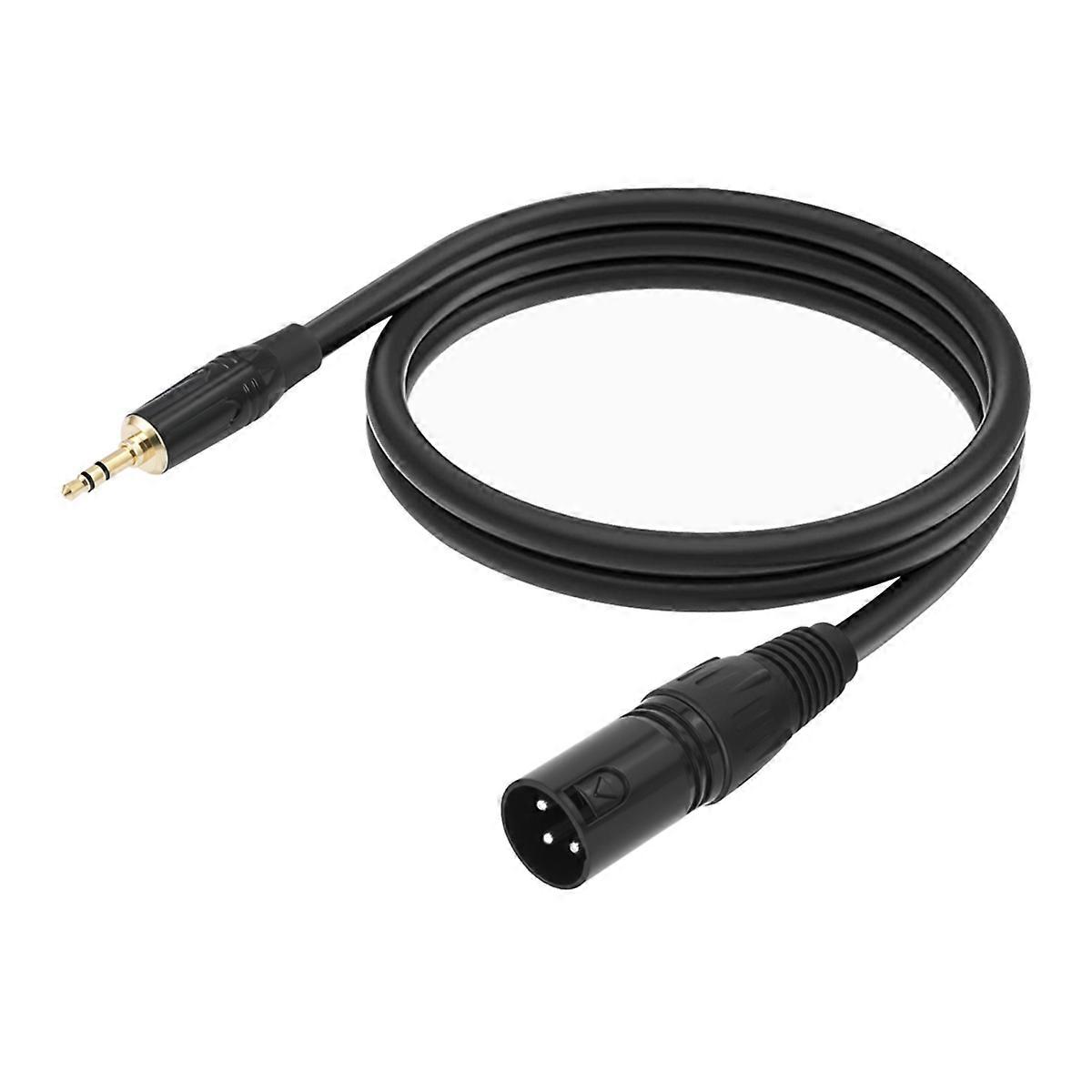 3.5mm to XLR Cable Male Microphone Audio Cable 100cm