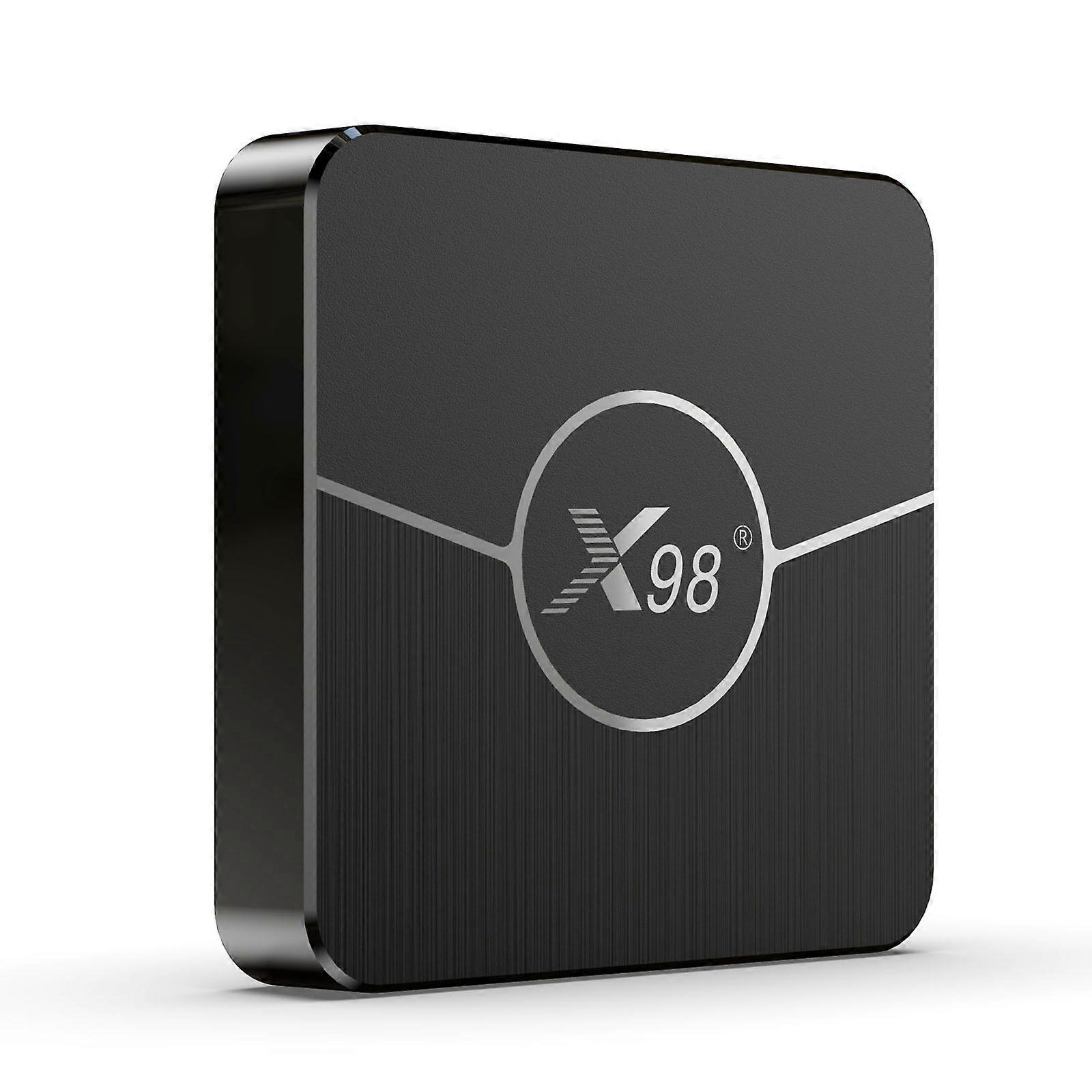 X98 Plus Android 11.0 Smart-TV-Box, 4K UHD, Dual-Band-WLAN, AV1-Dekodierung, Bluetooth