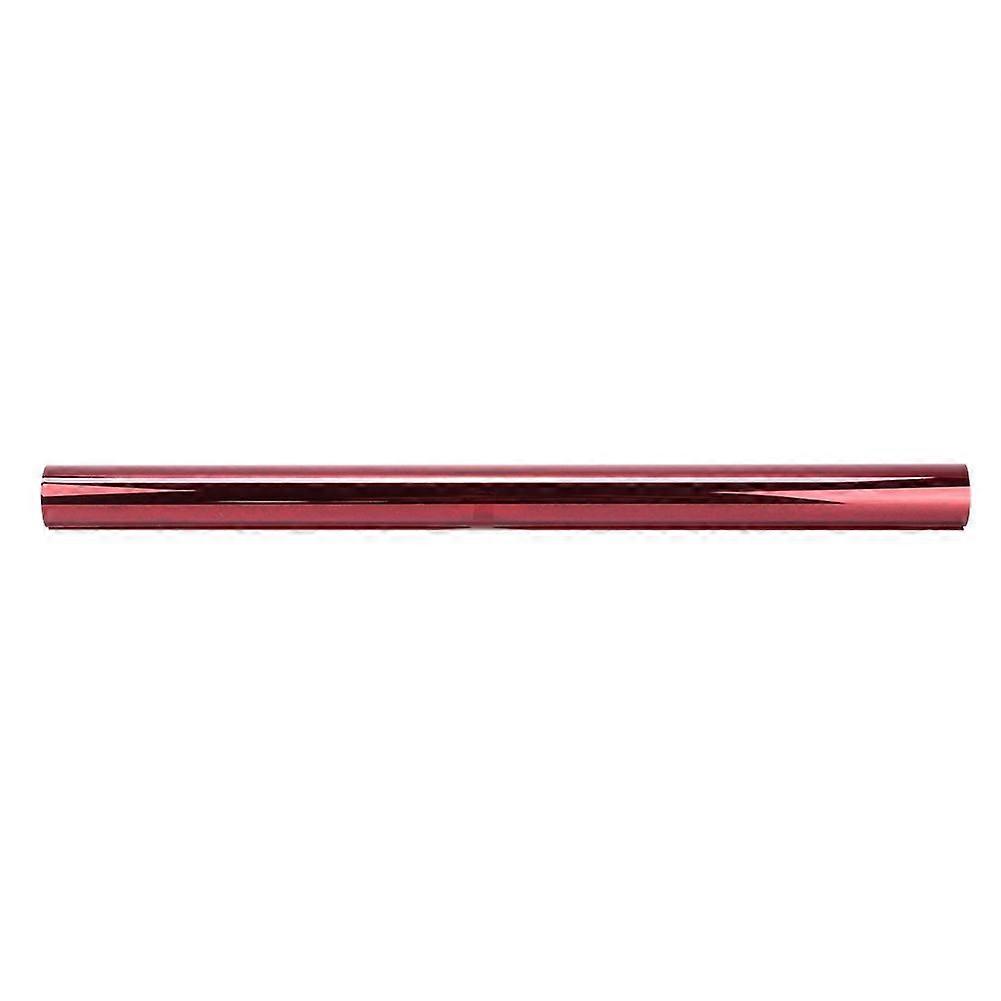 0.5 x 3 meters Red Thermal Insulation Decorative Window Film for Home