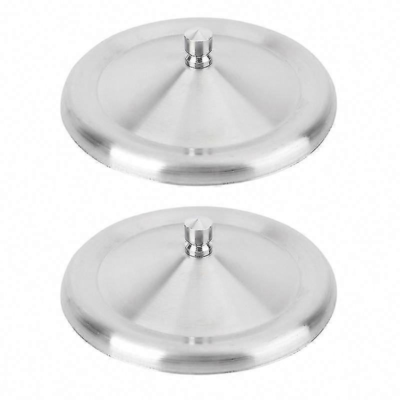 2pcs Heat Resistant Cup Lids for Hot Drinks, Reusable Coffee Cup Covers