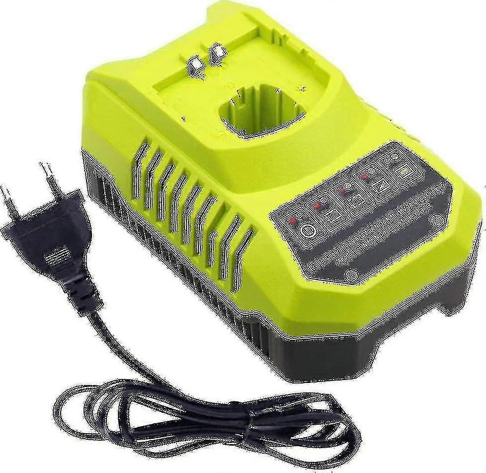 Lader for Ryobi One 9.6V-18V Lithium Ion & Nimh Batteri P100 P102 P103 P104 P105 P107 P108 P109 - DIY erstatning