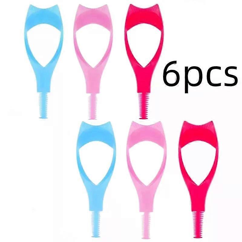3pcs Mascara Shield Applicator 3 In 1 Upper Lower Mascara Applicator Plastic Eyelash Eyeliner Protector Eye Cosmetic Tools