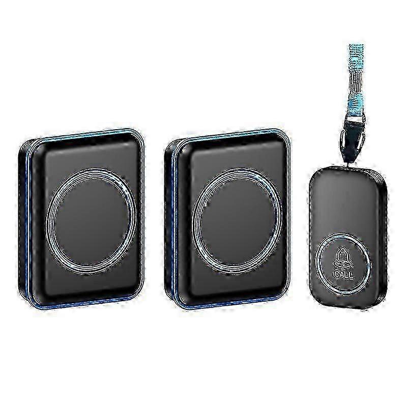 Caregiver Pager, FullHouse Wireless Call Button 1000  Feet, SOS Alert Nurse Calling Elderly Fall Help System For Patient/Disabled Monitorin new Editio