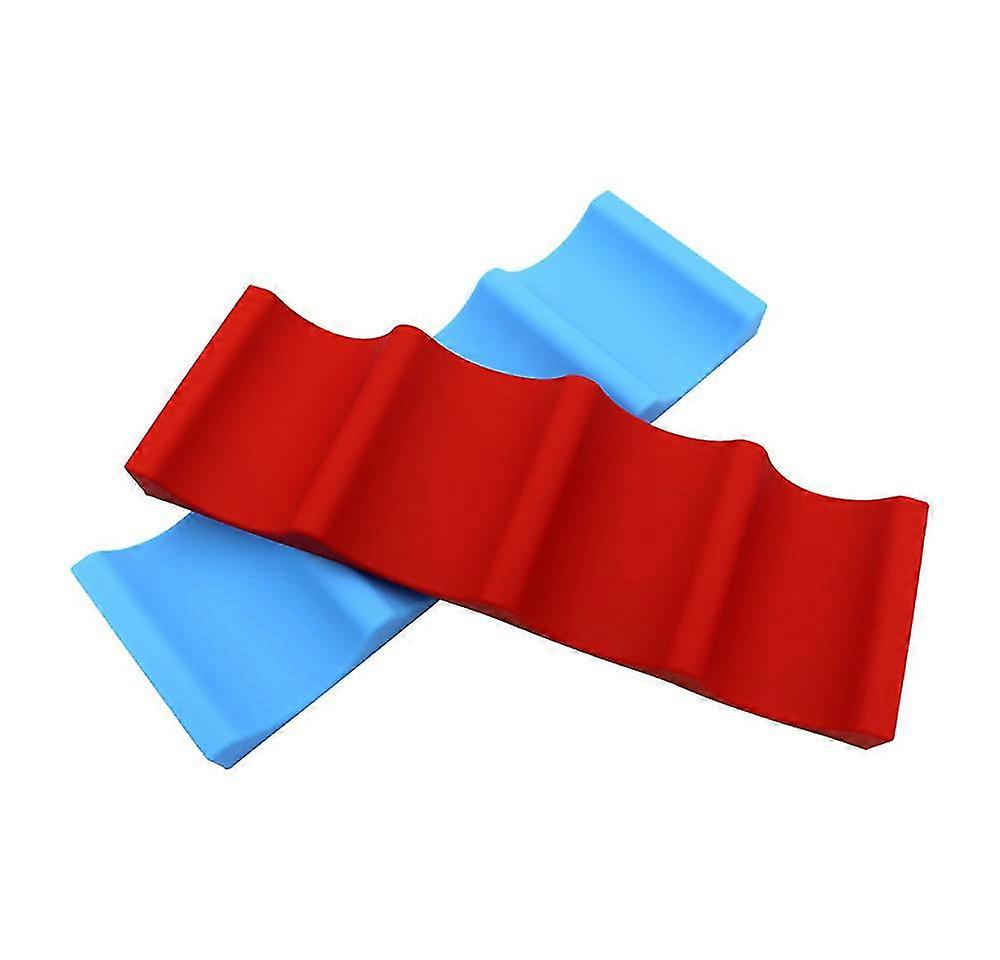 2pcs Stackable Bottle Rack Blue +red 29.7x10x2.3cm