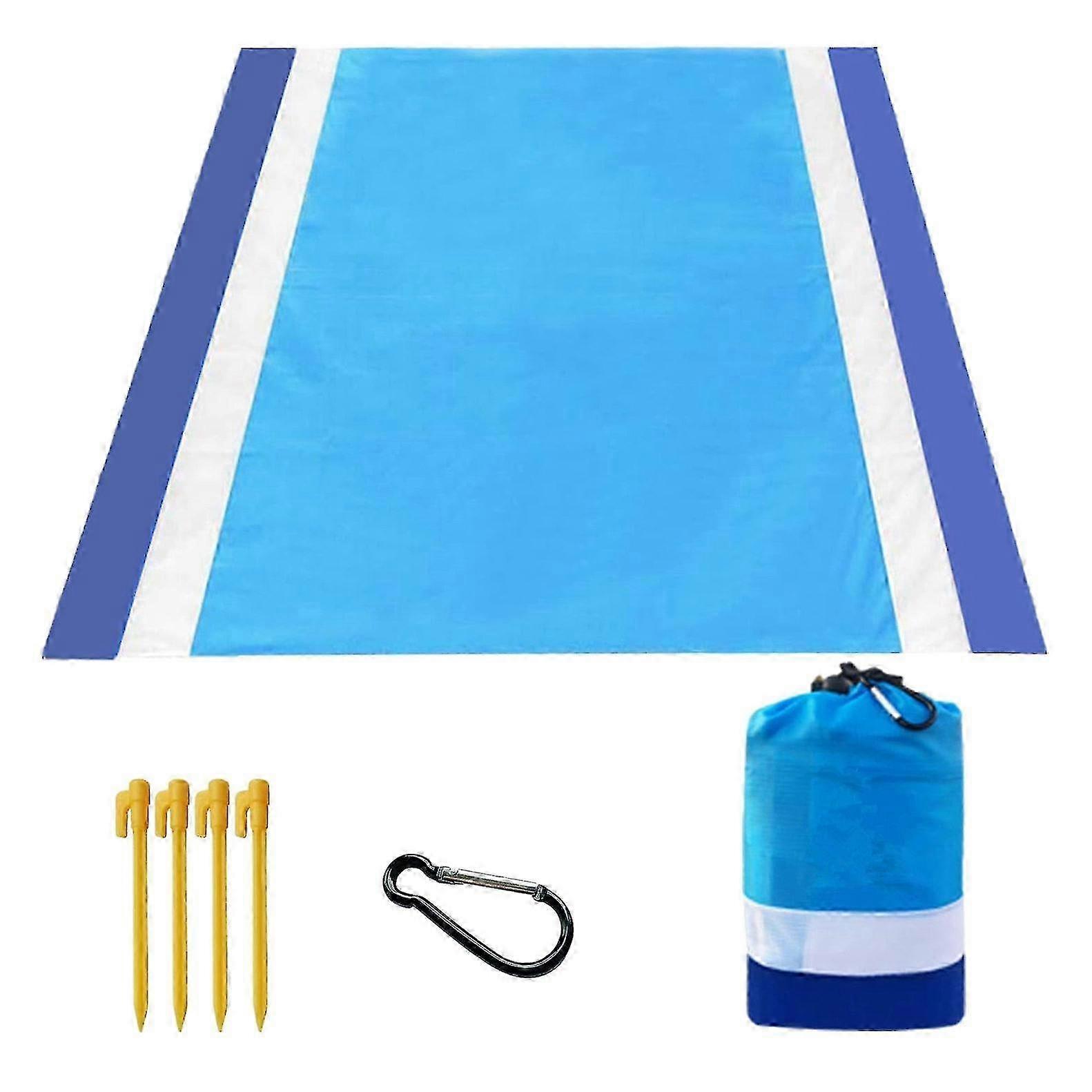 Sand Free Beach Blanket Extra Large Waterproof Beach Mat