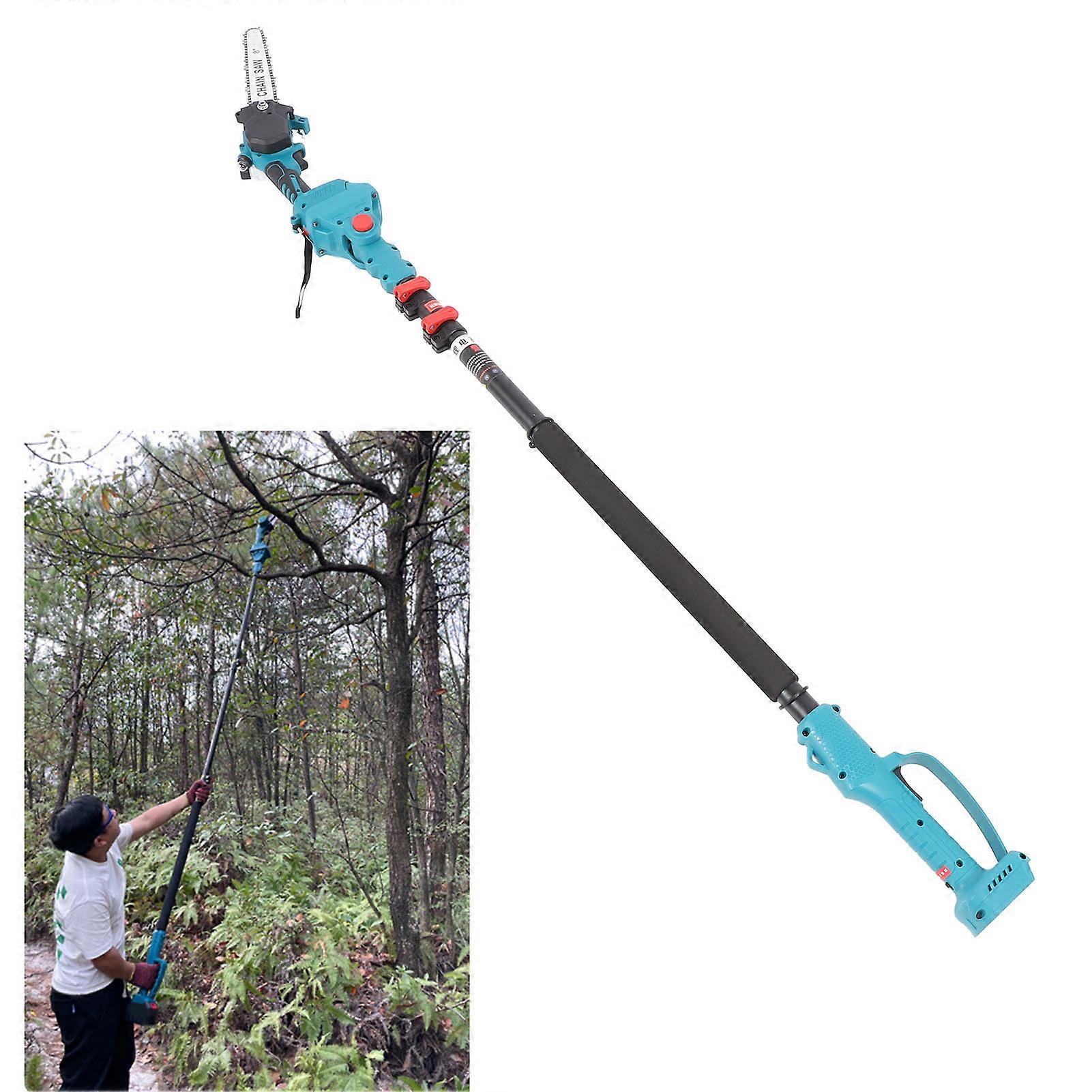 Electric Pruner Kit 21V 2000mAh Cordless Shear & 8" Chainsaw