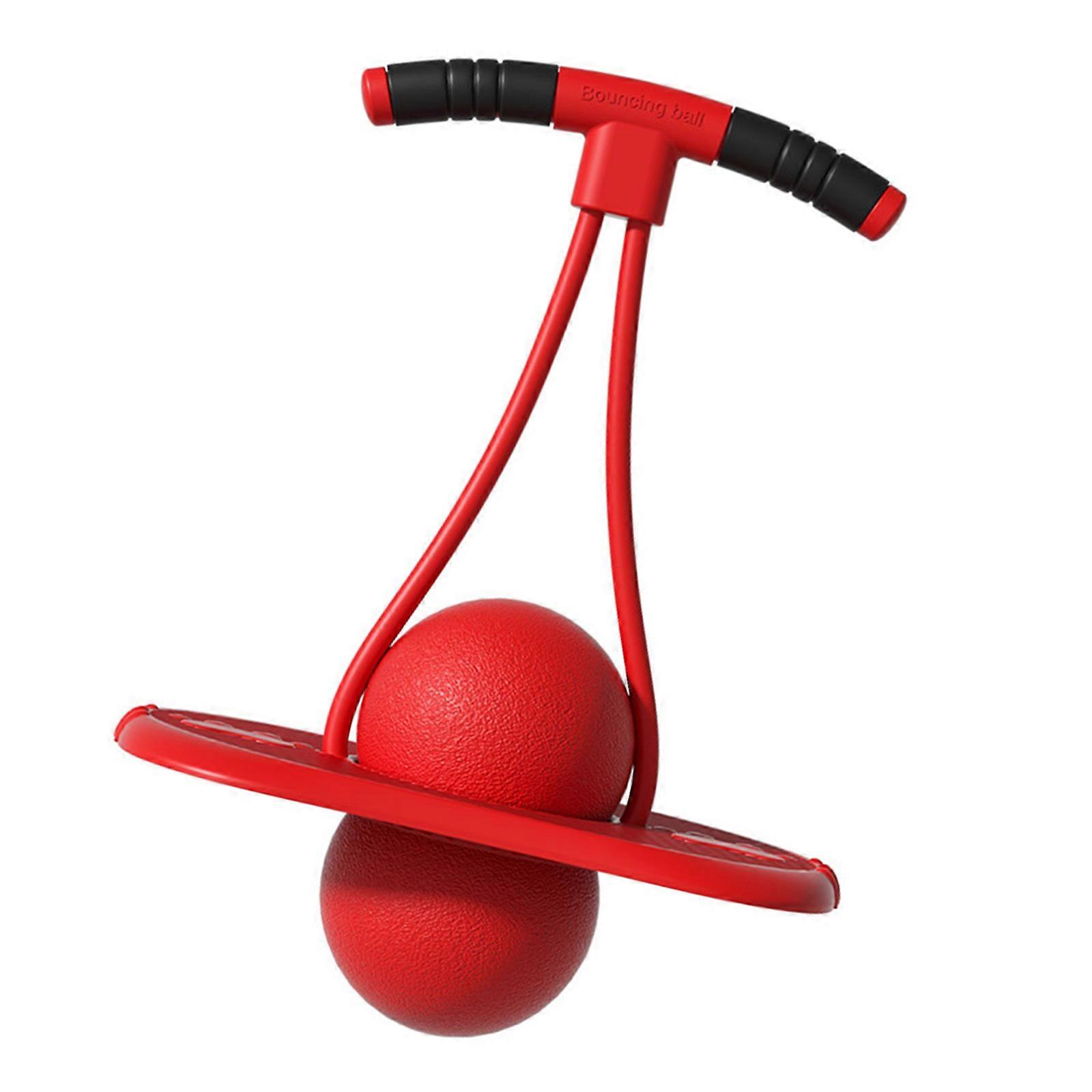 Kids Exercise Ball For Core Muscle Development Promotes Creativity Active Play Balance Training Bounce Ball for Indoor  Red