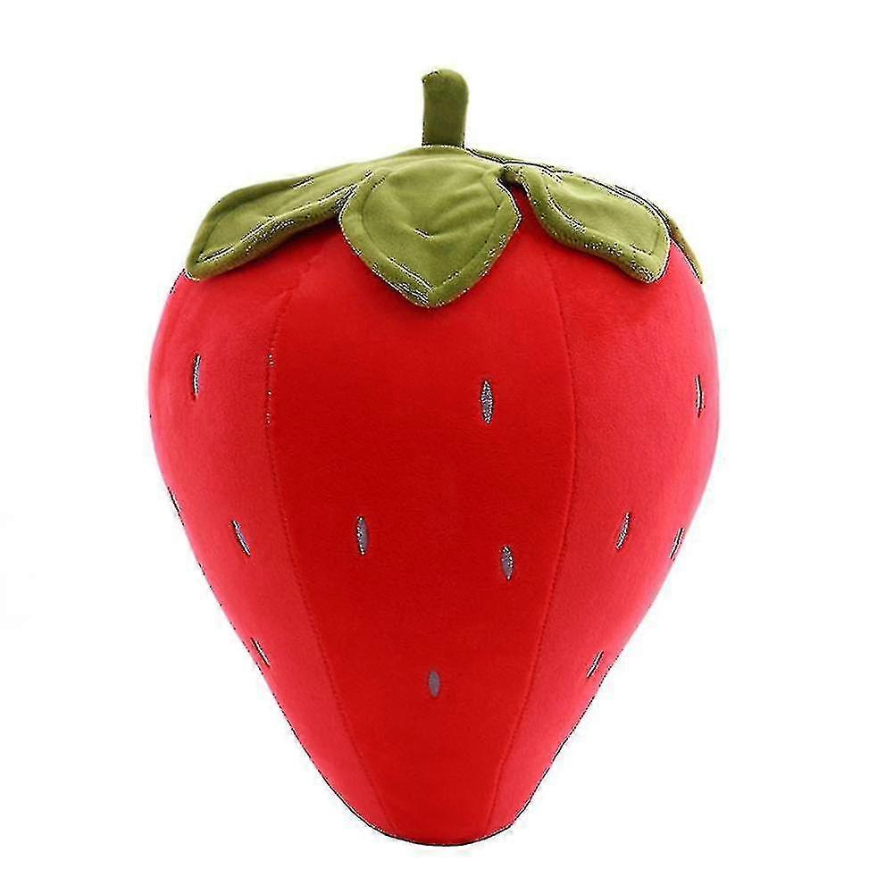 Strawberry pillow dolls with comfortable touch, good elasticity and suitable for multiple scenarios