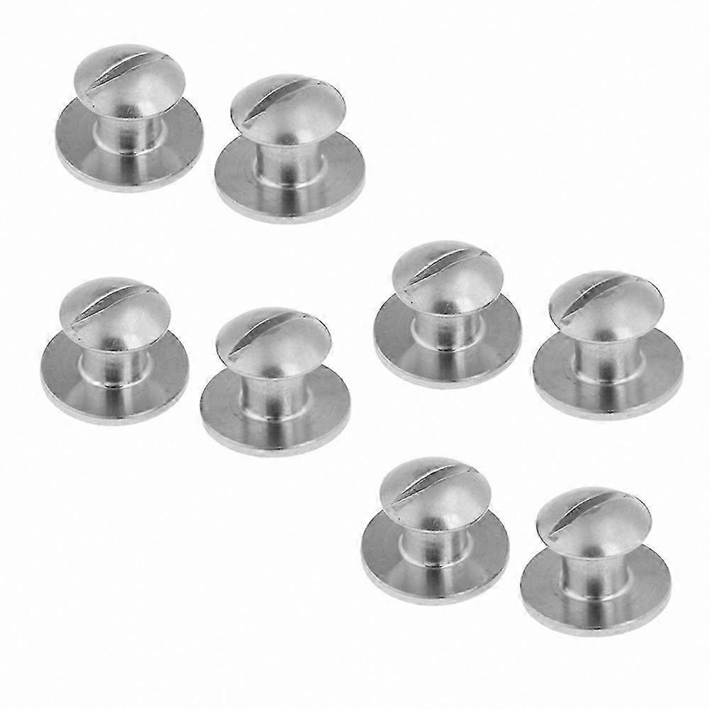 8-Pack Durable Screws for Scuba Back Plates, Reliable Underwater Dive Accessories