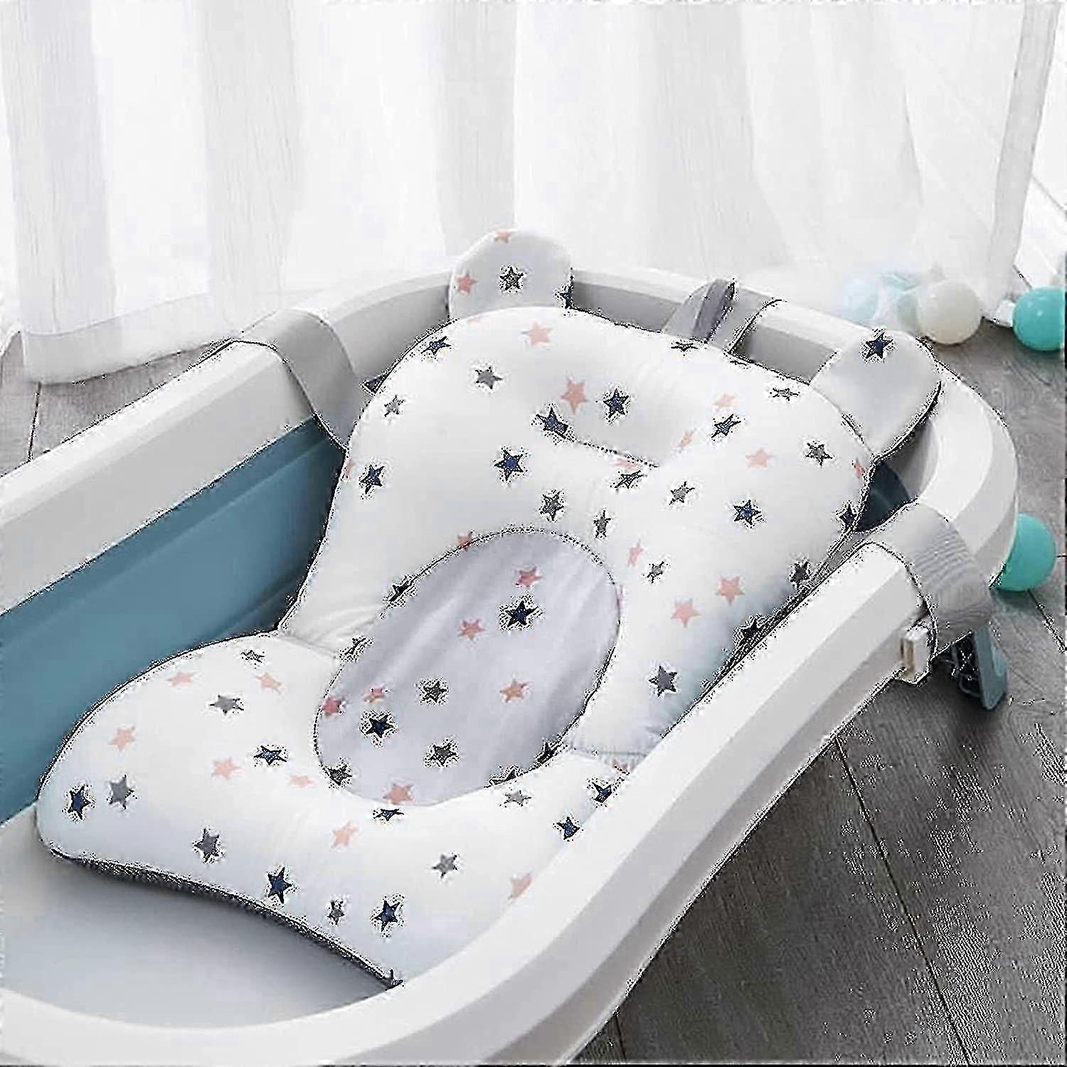 Universal Newborn Baby Bath Net Adjustable Anti-slip Tub Support Foldable Shower Tub Support Net 0-24 Months (type A)