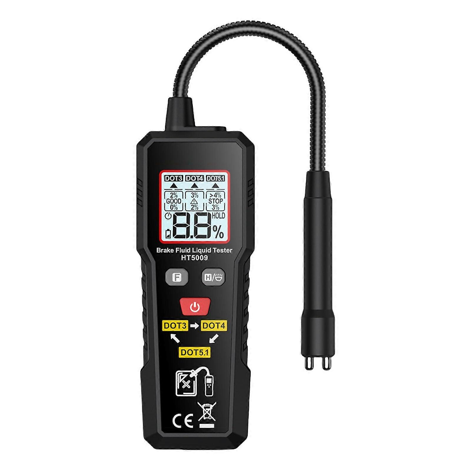 Automotive Brake Oil Water Content Detector Handheld Emulsification Detection Tool For Safe Driving Long Trip