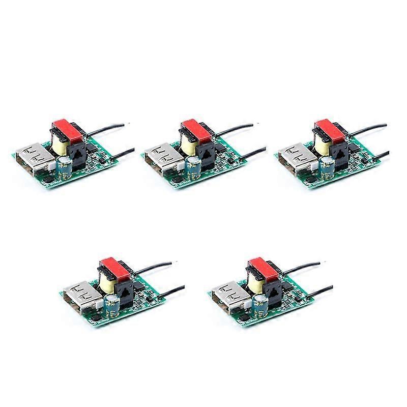 5 Pcs Converter Stabilizer DC-DC Module 12V 24V 36V 48V 72V To 5V 1A USB Galvanic Isolated Power Su