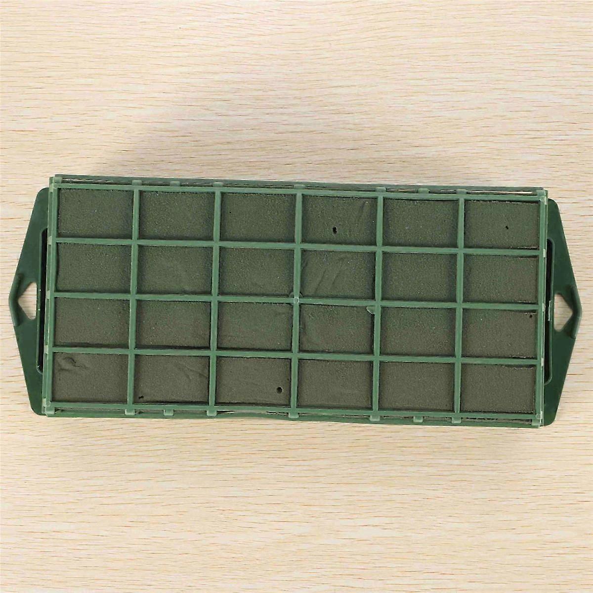 1 Pcs Foam Cage Flower Holder with Foam for Flowers Cage Bowl for Table Centerpiece Arrangement