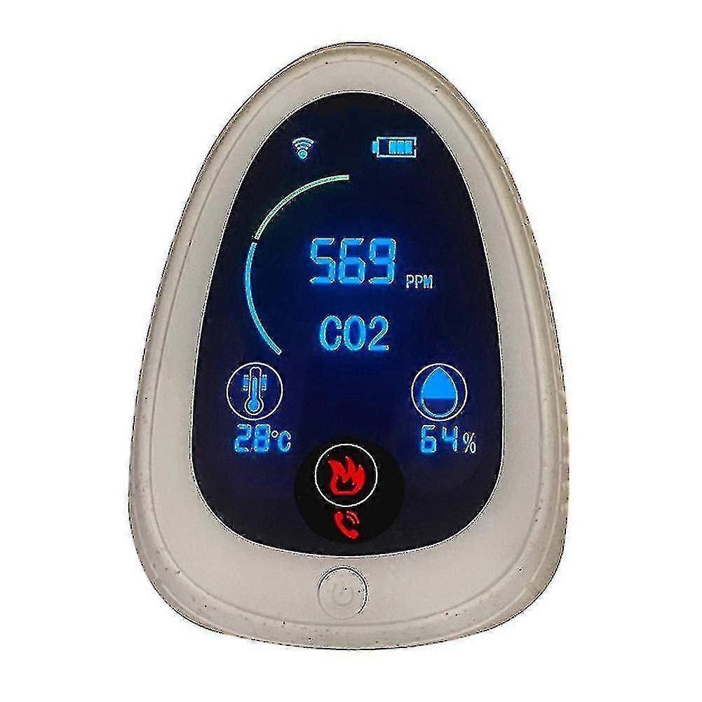 Wifi Co2 Meter With App,portable Indoor Meter Detector